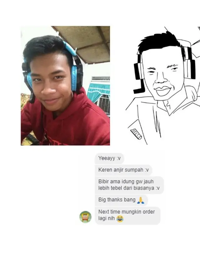 Buka Jasa Gambar Jelek, Ilustrator Ini Malah Banjir Pujian