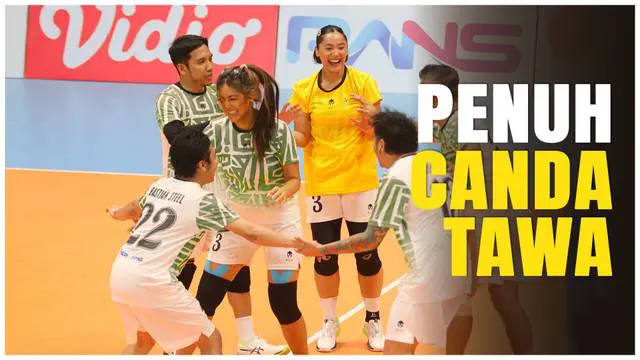 Berita Video, momen keseruan pertandingan voli di TOSI Season 3