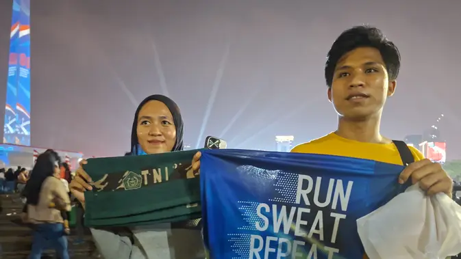 Karnaval HUT ke-81 RI di Monas Dimeriahkan Bagi-bagi Hadiah
