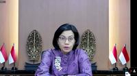 Menteri Keuangan (Menkeu) Sri Mulyani Indrawati&nbsp;dalam acara CPFT 2022