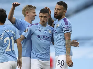 Mancehster City Pesta Gol ke Gawang Burnley