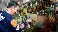 Presiden Jokowi Saat Meninjau Pasar Sentral Kendari, Sulawesi Tenggara. (Foto: Biro Pers Setpres)