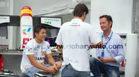 Manajer tim Campos Racing untuk Rio Haryanto, Piers Hunnisett berada dekat dengan lokasi teror bom dan penembakan di depan menara Sarinah. (sumber foto: rioharyanto.com)