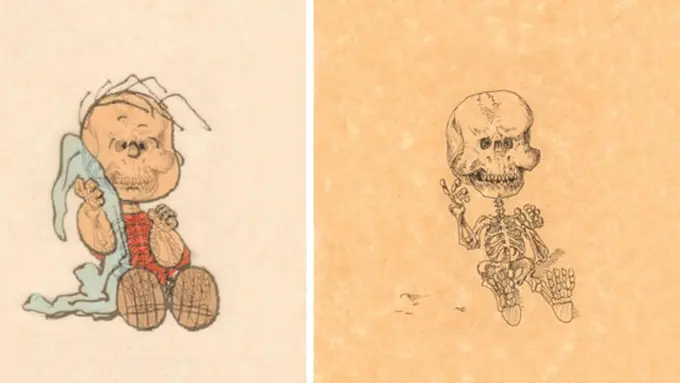 Tampak Seram 10 Tengkorak Kartun yang Telah Lama Dikubur