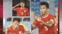 Timnas Indonesia U-16 - Muhammad Mierza Firjatullah, Evandra Florasta, I Putu Panji Apriawan (Bola.com/Adreanus Titus)