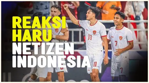 VIDEO: Reaksi Haru Netizen Setelah Timnas Indonesia Lolos ke Babak Semifinal Piala Asia U-23 2024