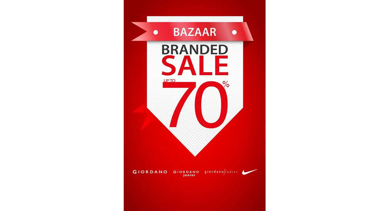Giordano Bazaar Branded Sale Harga Mulai Rp 40 Ribuan