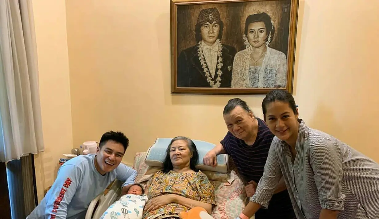 Paula Verhoeven dan Baim Wong (Instagram/kianotigerwong)