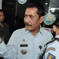 Mantan Kepala LP Nusakambangan, Liberty Sitinjak usai memenuhi panggilan BNN, Jakarta, Senin (8/8). BNN memanggil Liberty Sitinjak untuk mengusut testimoni Freddy Budiman yang diungkap Koordinator Kontras Haris Azhar. (Liputan6.com/Yoppy Renato)