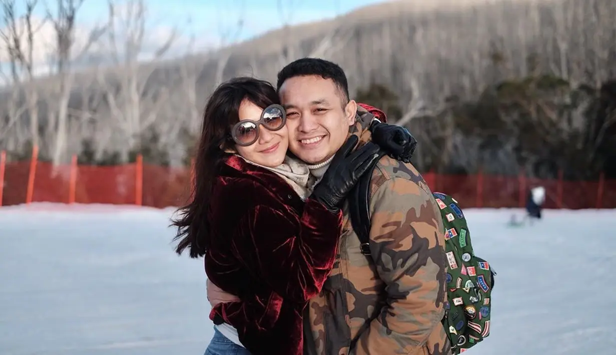 Gilang Dirga dan Adiezty Ferza (Instagram/adieztyfersa)