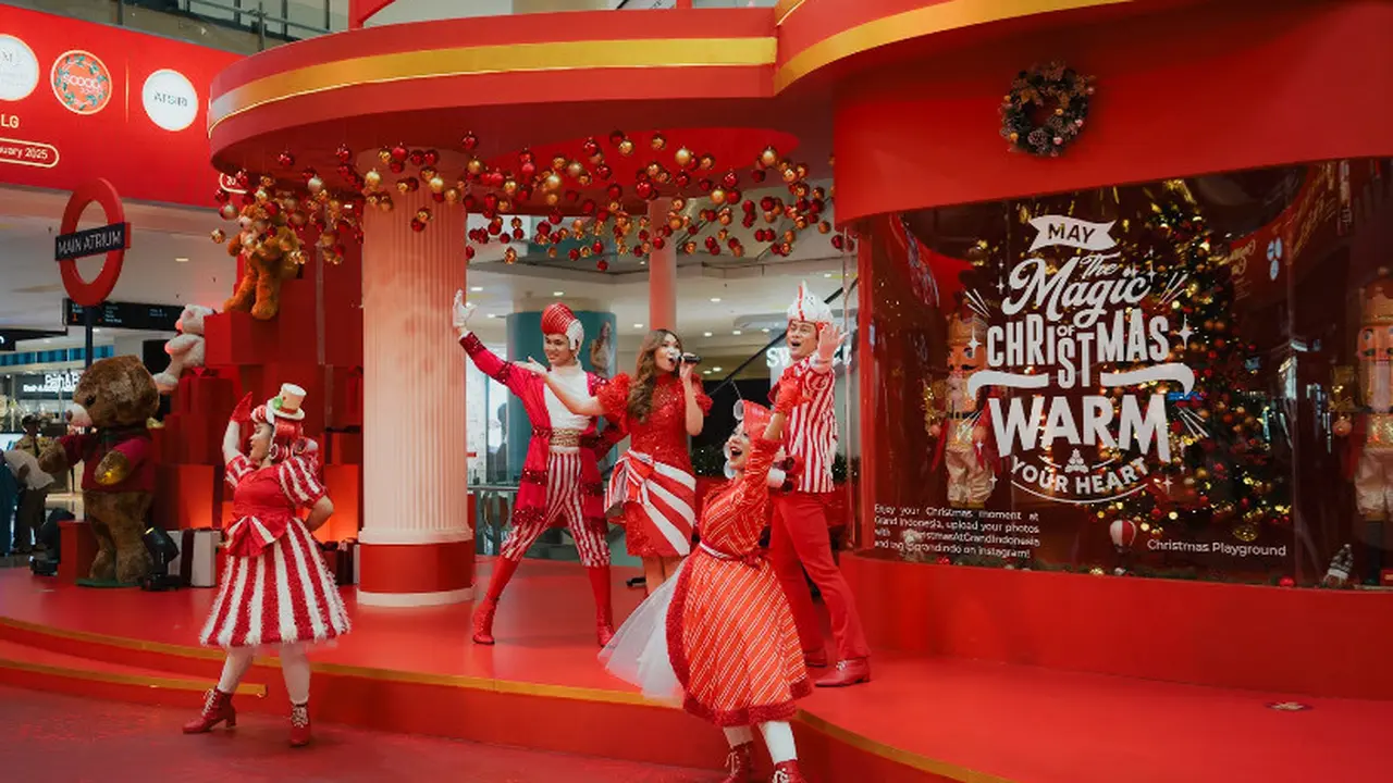 Keindahan Kota London Hadir di Grand Indonesia untuk Merayakan Natal dan Tahun Baru. dok. Grand Indonesia