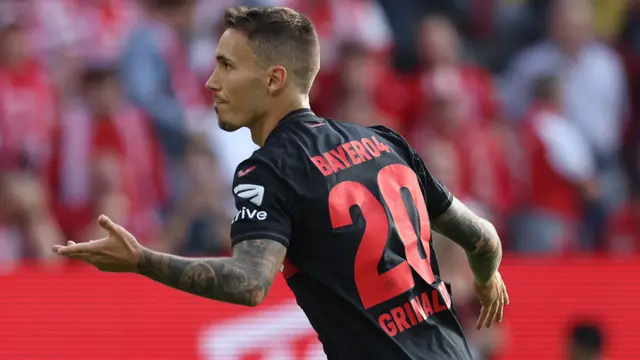 Foto: 6 Pemain Baru Bayer Leverkusen yang Telah Cetak Gol di Semua Kompetisi Musim Ini, Termasuk Bek Kiri Andalan Alejandro Grimaldo