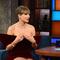 Taylor Swift returned to The Late Show with Stephen Colbert, discussing her engagement to Travis Kelce, new album 'Life of a Showgirl', and documentary series 'The End of an Era'.