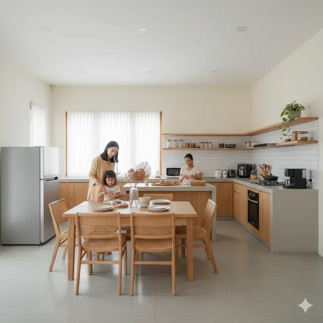 7 Model Rumah Kecil tapi Lega Konsep Open Space untuk Tinggal Bersama Mertua yang Nyaman, Rapi dan Tetap Punya Privasi