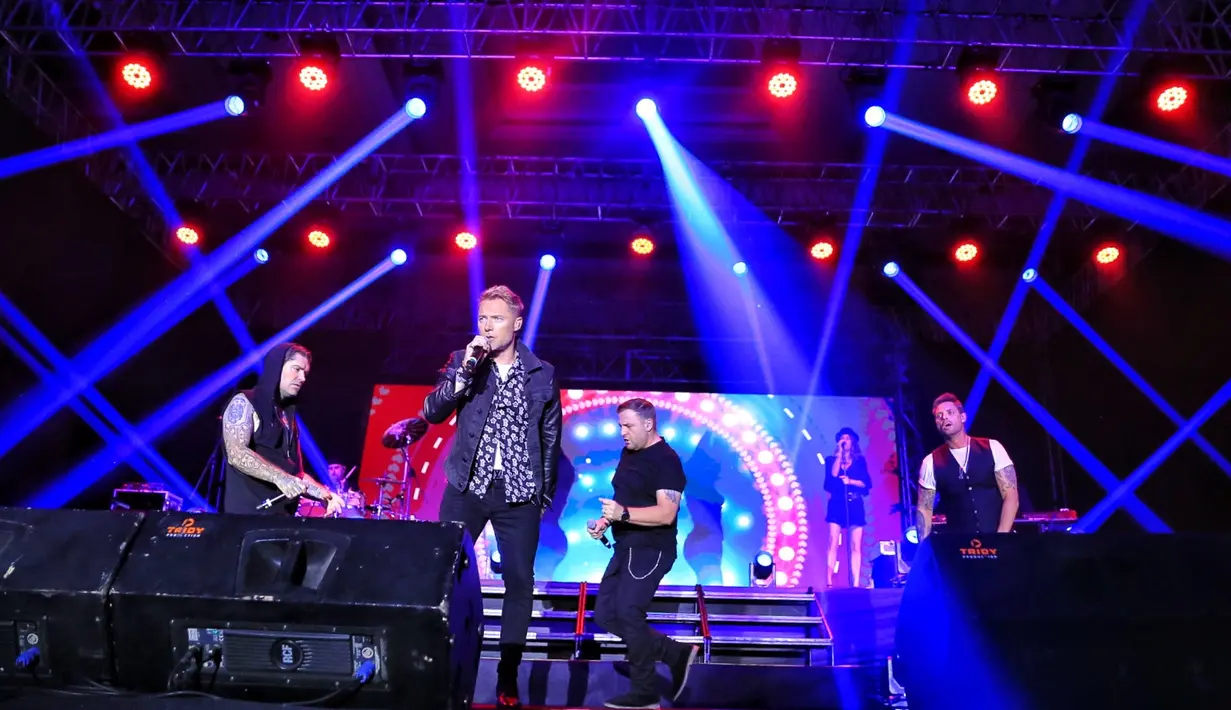 Konser Boyzone di Bandung