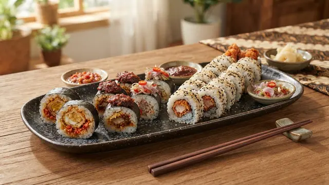 Resep Sushi Geprek