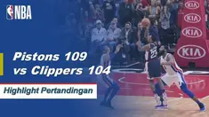 Blake Griffin mencetak 44 poin dan meraih delapan rebound saat Detroit mengambil semuanya di Los Angeles.
