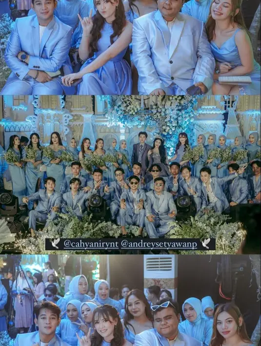 Unggahan Happy pun sontak menjadi sorotan. Banyak yang memuji penampilannya yang begitu menawan, tak sedikit juga yang mendoakannya segera menyusul untuk menikah. [@happy_asmara77]