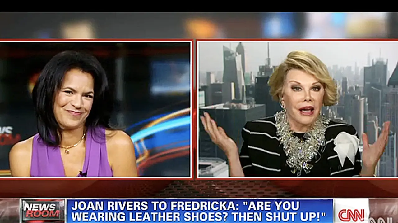 Joan Rivers Hengkang di Tengah Wawancara CNN