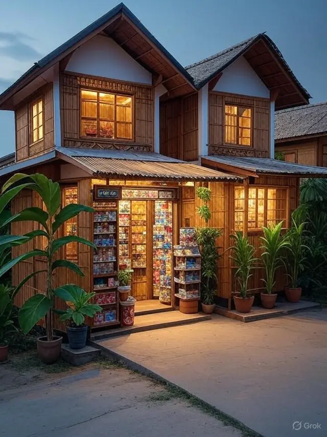 Model Rumah Minimalis ada Tokonya