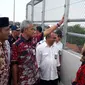 Walau tak persis kisah Bandung Bondowoso, pembangunan empat jalan layang di Jalur Tengah Pantura itu dinilai selesai cepat. (Liputan6.com/Fajar Eko Nugroho)