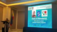 Risma Paparkan Manajemen Risiko Bencana di Forum Internasional Filipina