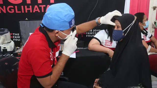 Operasi Katarak geratis di Banyuwangi. (Istimewa)