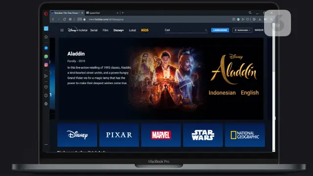 Ilustrasi Disney Plus Hotstar.