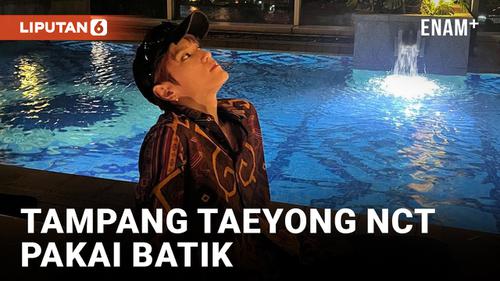 VIDEO: Dapat Batik dari Jerome Polin, Taeyong NCT Langsung Pamer