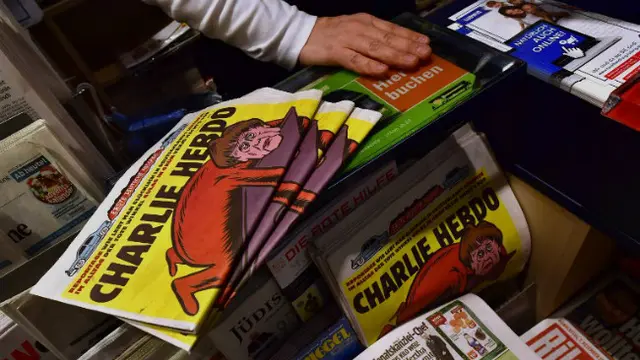 Tabloid Charlie Hebdo Muat Kartun Ayatollah Ali Khamenei Bikin Iran