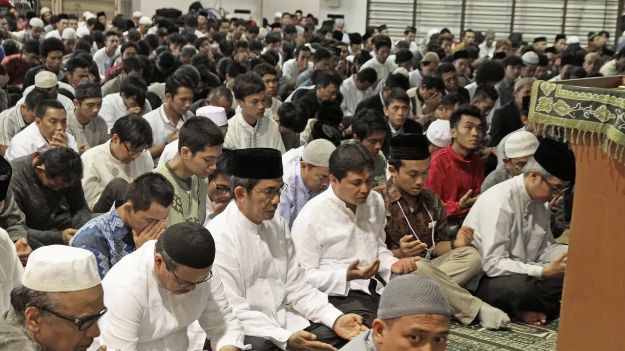 'Basahnya' Salat Idul Adha WNI di Jepang