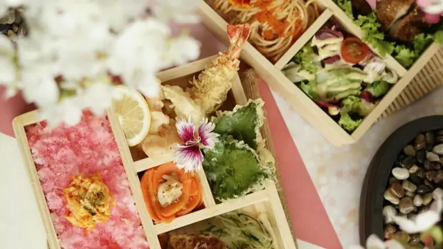 Rasakan Sensasi Musim Semi di Jepang dengan Menu Bento