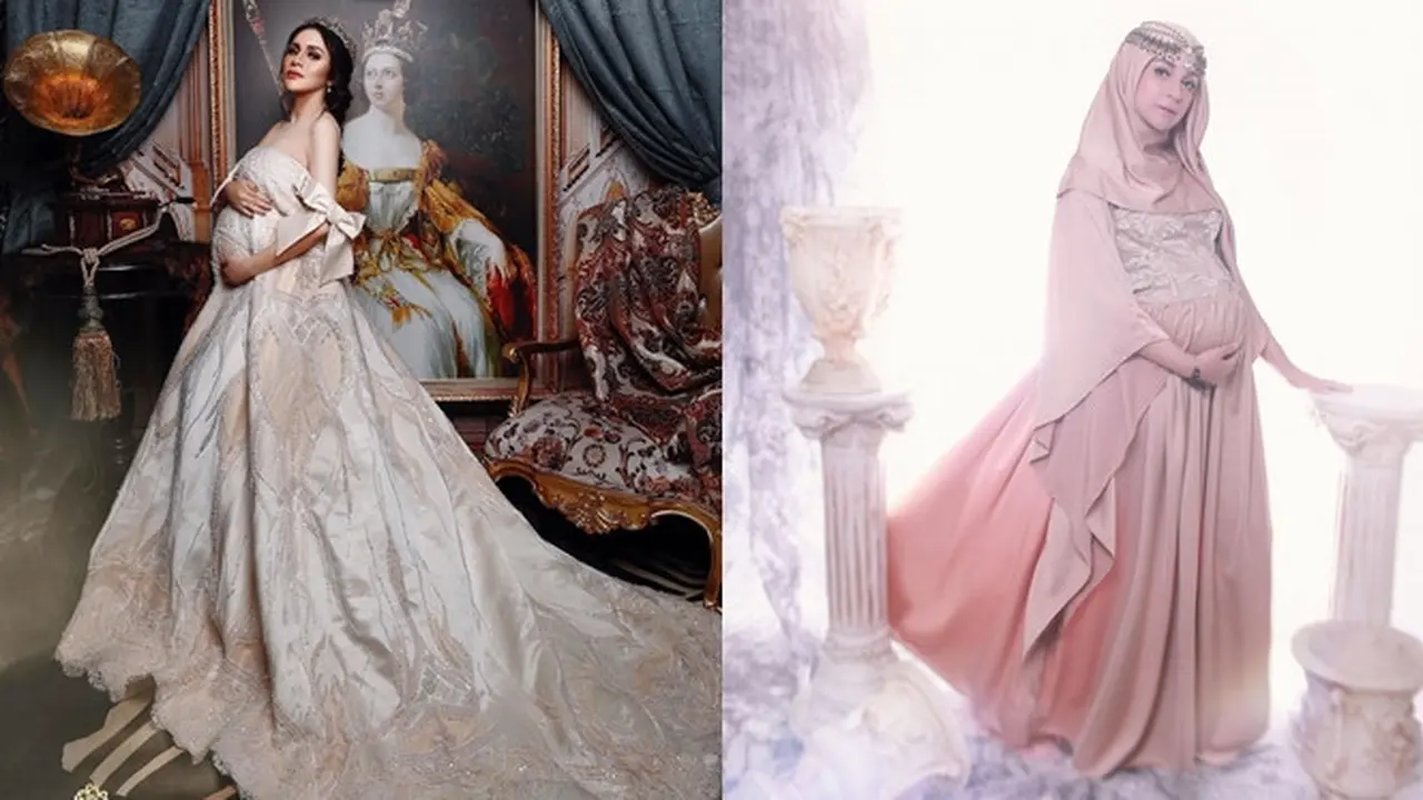 Maternity shoot ala seleb Tanah Air.