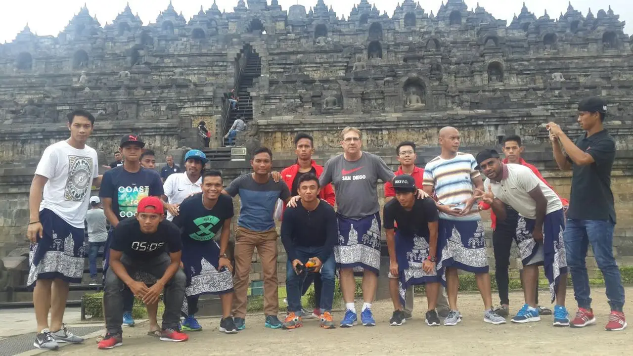 PSM Wisata Religi ke Borobudur (Liputan6.com / Ahmad Yusran)