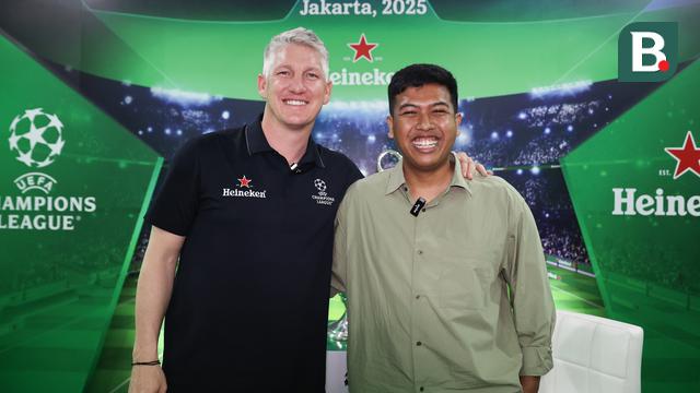 Bastian Schweinsteiger - UEFA Champions League Trophy Tour Jakarta 2025