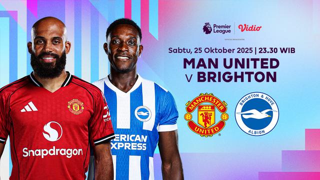 Saksikan Man United vs Brighton eksklusif di Vidio. (dok. vidio.com)