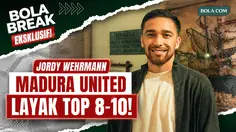 Bola Break: Jordy Wehrmann Pede Madura United Bangkit, Layak di Posisi Top 8-10