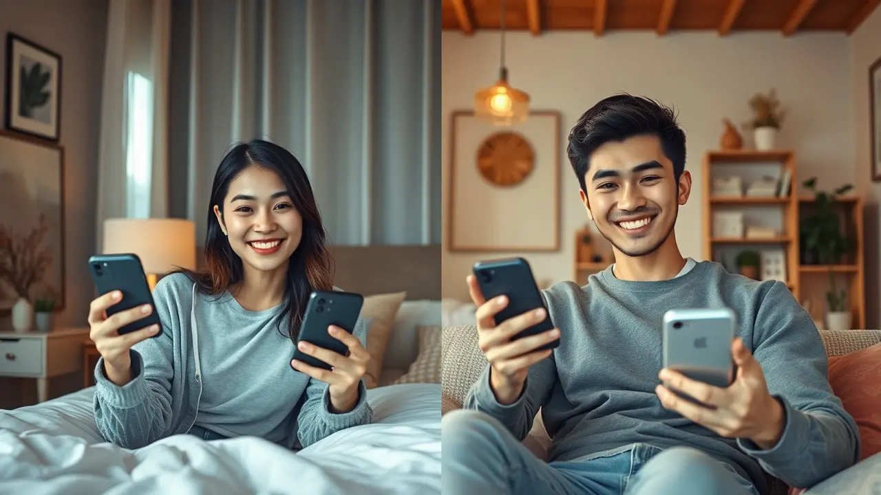tips agar pacar tidak bosan saat chat