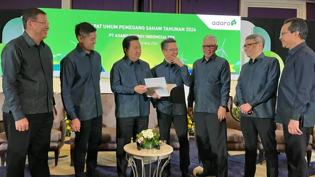 RUPST PT Adaro Energy Indonesia Tbk (ADRO), Rabu (15/5/2024). (Foto: Liputan6.com/Pipit IR)