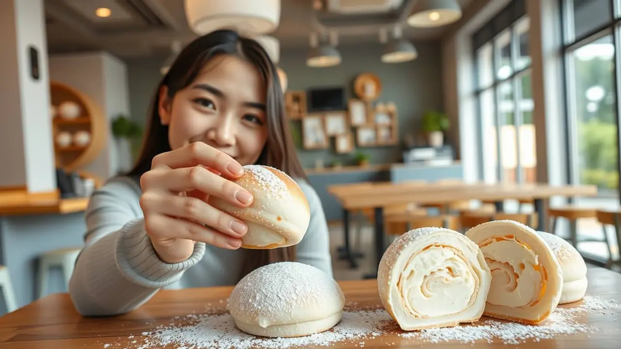 resep milk bun thailand