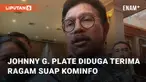 Sidang perdana kasus korupsi BTS 4G menemukan Johnny G. Plate menerima suap