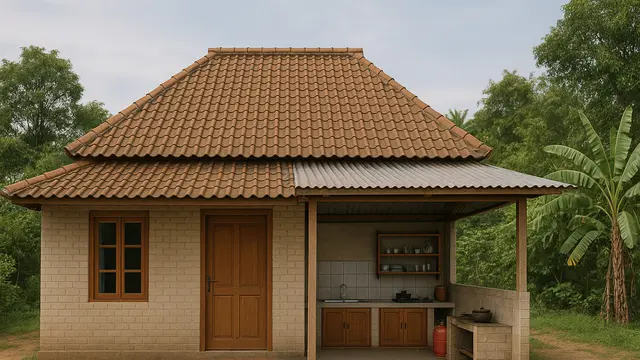 7 Model Rumah Limasan Sederhana Ukuran 6x9 di Desa, Nyaman dan Menyatu dengan Alam