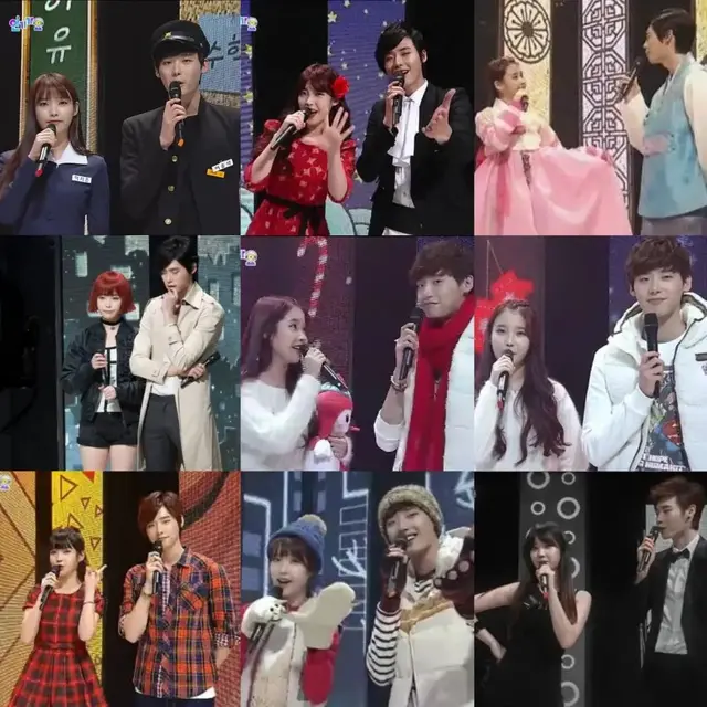 Potret Outfit Lee Jong Suk dan IU