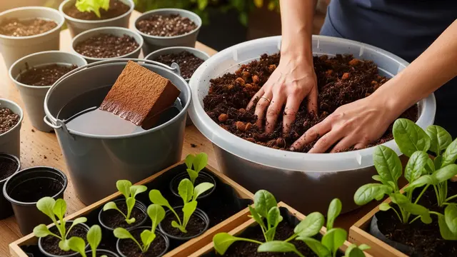Cara Menanam Sayur di Lahan Sempit Pakai Campuran Tanah dan Cocopeat