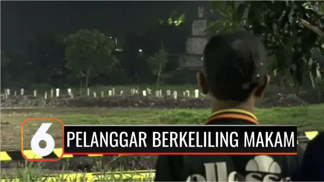 Untuk memberi efek jera kepada pelanggar protokol kesehatan, Pemerintah Kota Surabaya, Jawa Timur, punya cara unik. Para pelanggar diajak berkeliling pemakaman dan menyaksikan langsung prosesi pemakaman pasien Covid-19.