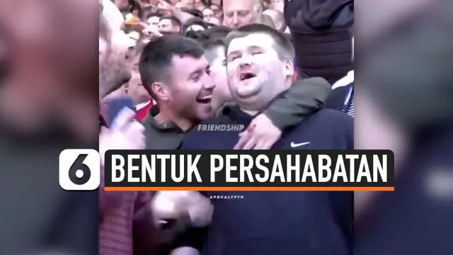 VIDEO: Viral Pria ini Jadi Mata sang Sahabat yang Tunanetra