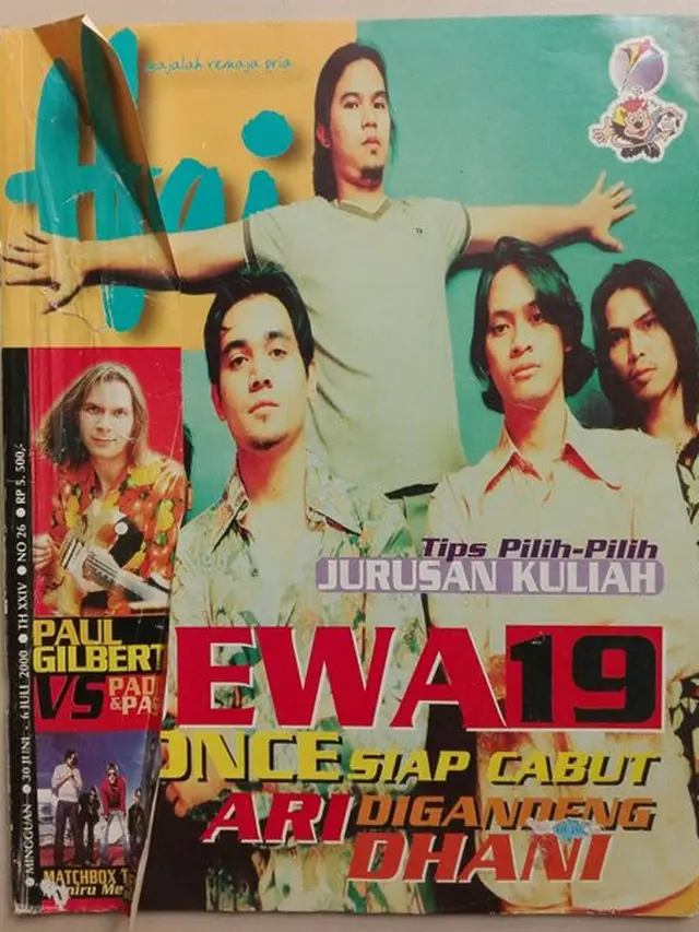 6 Foto Lawas Once Saat Jadi Cover Model Majalah, Curi Perhatian