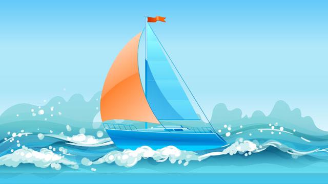 Ilustrasi kapal laut