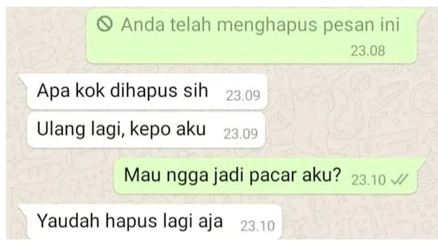 6 Chat Nyatakan Cinta Secara Tersirat ke Gebetan Ini Ujungnya Bikin Nyesek