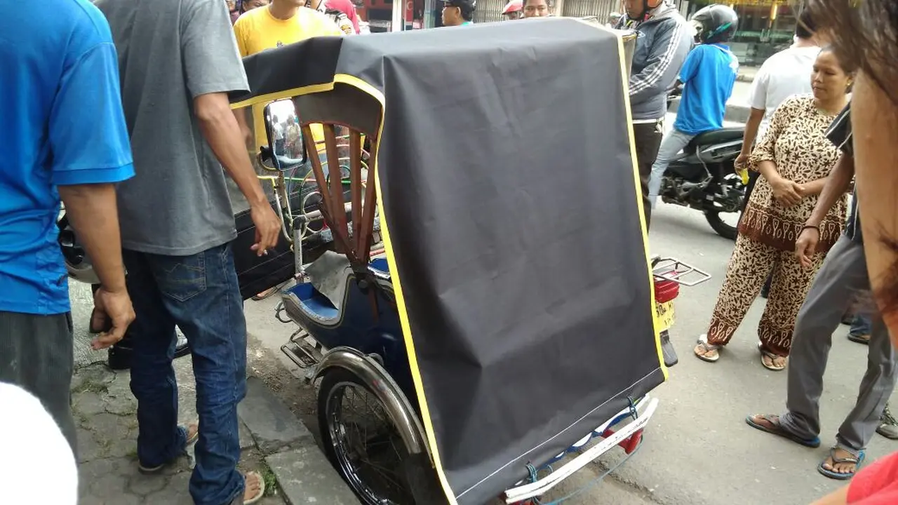 Penarik Bentor Meninggal Dunia Saat Antar Penumpang